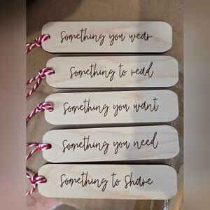 Wooden Gift Tags